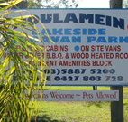 Moulamein Lakeside Caravan Park - Stayed