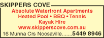 Skippers Cove - Stayed 1