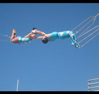 Trix Circus Flying Trapeze - Stayed