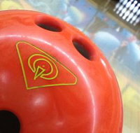 Orange Tenpin Bowl - Stayed