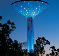Wineglass Water Tower - Stayed