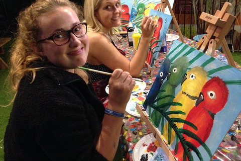 Paint And Sip Art Lessons - Stayed 4