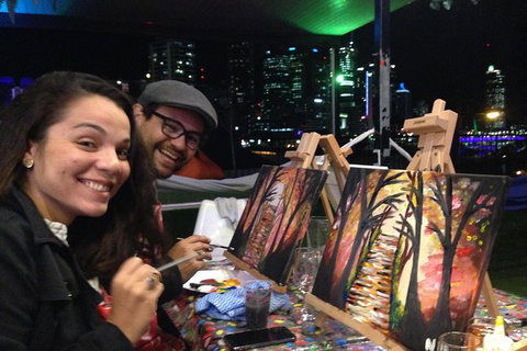 Paint And Sip Art Lessons - Stayed 3