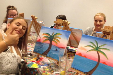 Paint And Sip Art Lessons - Stayed 9