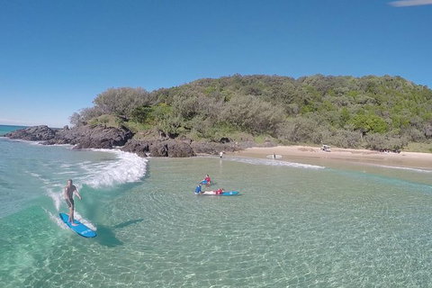 Rainbow Beach Surf Lesson Australia\'s Longest Wave 4X4 Adventure - Stayed 1