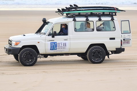 Rainbow Beach Surf Lesson Australia\'s Longest Wave 4X4 Adventure - Stayed 7