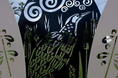 Lyrics, Landscapes And Lintels - Leeton Public Art Trail - Stayed 2