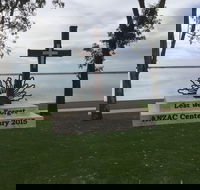 Anzac Centenary Cross - Stayed