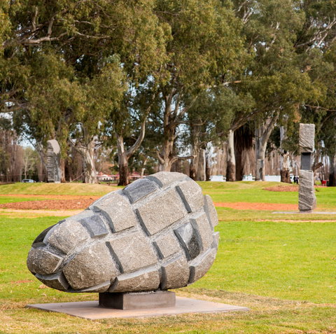 Griffith Centenary Sculptures - Stayed 2