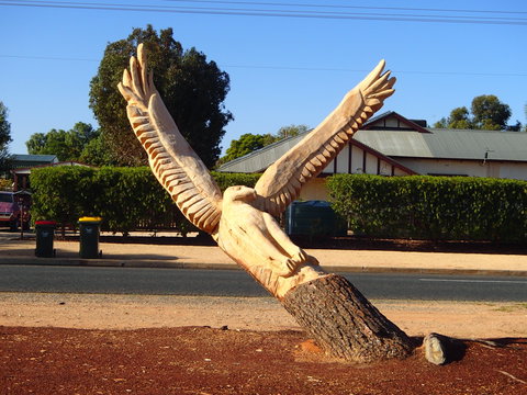 Loxton Tree Sculptures - Stayed 0