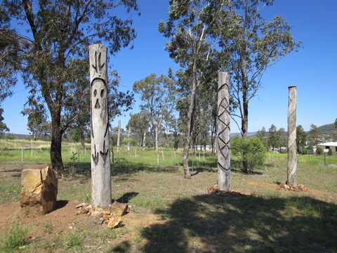 Heritage Sculptures At Pensioners Hill Lookout - Stayed 1