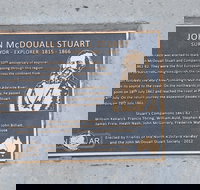 John McDouall Stuart 150th Anniversary - Stayed
