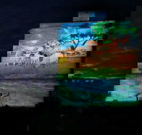 Quorn Silo Light Show - Stayed