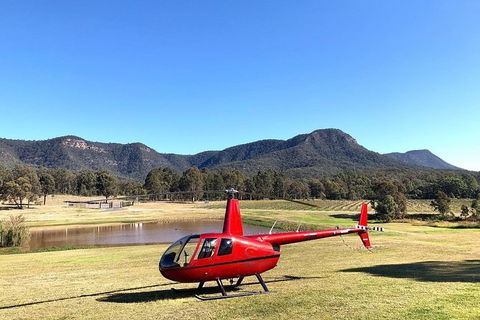 Private Helicopter Flight To Hunter Valley With A La Carte Lunch - For 2 - Stayed 1