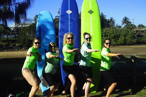 Group Surfing Lessons - Stayed 4