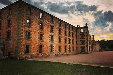 Full Day Tour Hobart: Port Arthur McHenry Gins Bangor Vineyard Wines + Oysters - Stayed 20
