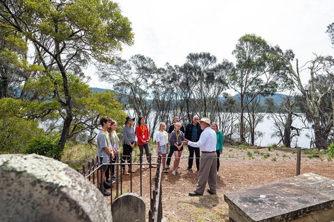 Full Day Tour Hobart: Port Arthur McHenry Gins Bangor Vineyard Wines + Oysters - Stayed 12