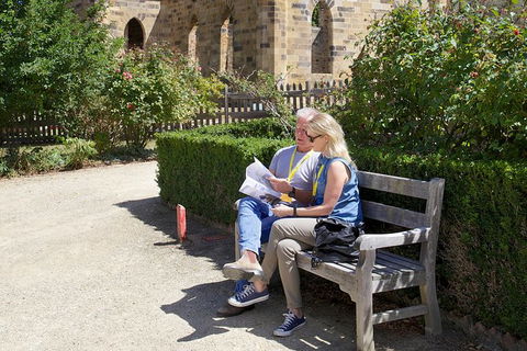 Full Day Tour Hobart: Port Arthur McHenry Gins Bangor Vineyard Wines + Oysters - Stayed 13