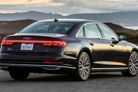 Audi A8 Chauffeur Car Melbourne Airport To CBD - Stayed 6