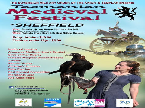 Sheffield Tasmania Medieval Festival 2020 - Stayed 0