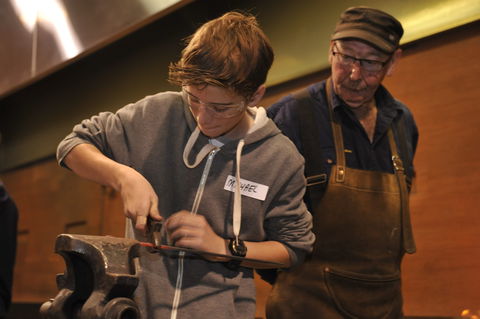 Blacksmithing Teen Workshop - Stayed 1
