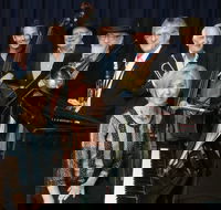 The Caxton Street Jazz Band in the Swigmore Hall at Robert Channon Wines - Stayed