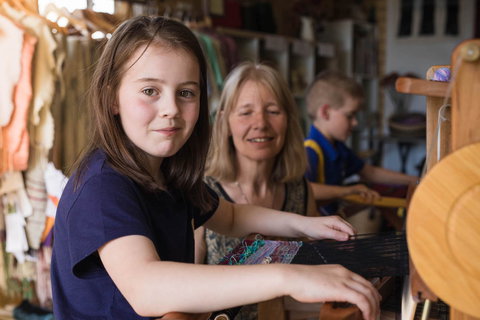Children's School Holiday Weaving Workshops - Stayed 1