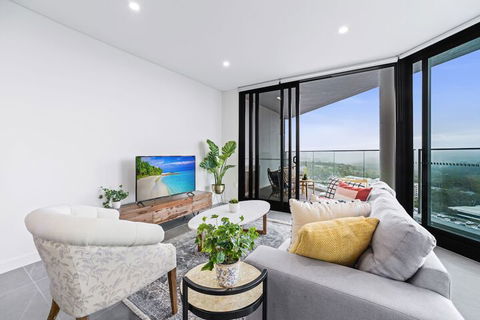 HomeHotel Ultra Luxury 2 Bedroom Next To Mall & Train - Stayed 4