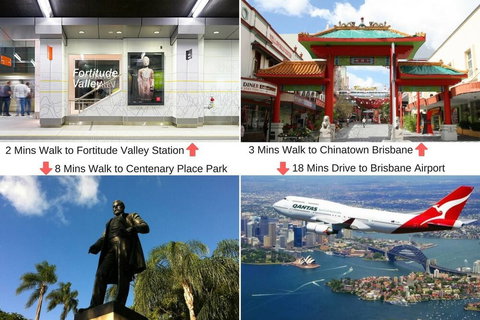 FV Iconic Designer APT, Parking, Near CBD Qfv147-14 - Stayed 2