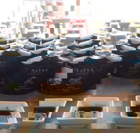 Petra Olive Oil Estate SHED DOOR Tasting Room  Farm Shop - Stayed