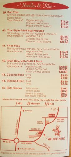 Thai Aroma Cafe - Stayed 4