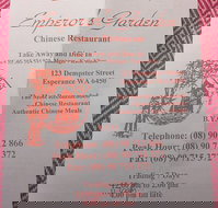 Emperor's Garden Chinese Restaurant - Stayed