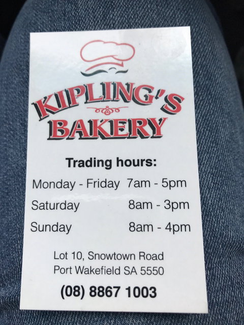 Kipling's Bakery - Stayed 2