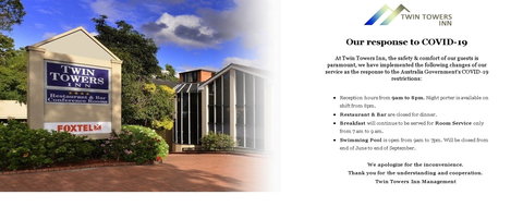 Twin Towers Inn - Stayed 2