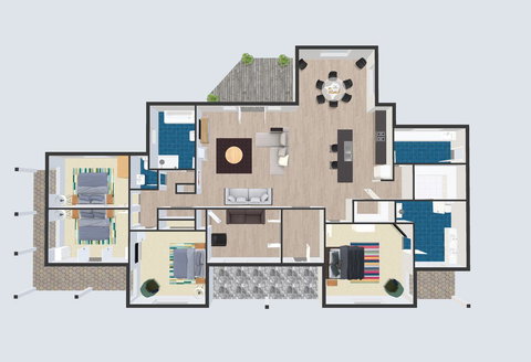 Grandview Accommodation - The Elm Tree Apartments - Stayed 32