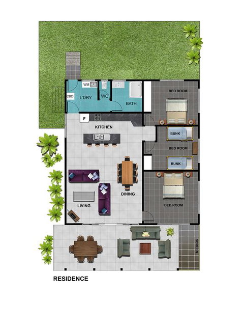 King Reef Beach House - Stays Accommodation 3