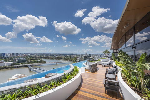 Modern Apartment In South Brisbane Infinity Pool - Stayed 0
