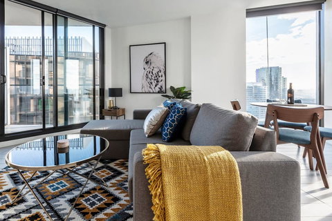 2Bedroom Apartment With Views In Docklands Next To CBD & Marvel Stadium - Stayed 0