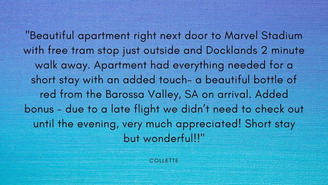 2Bedroom Apartment With Views In Docklands Next To CBD & Marvel Stadium - Stayed 9