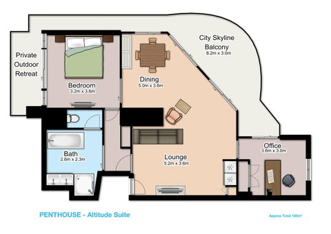 The Point Brisbane Hotel - Stays Accommodation 35