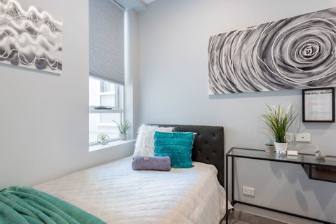 1 Private King Single Bed With En-Suite Bathroom In Sydney CBD Near Train UTS DarlingHar&ICC&C Hinatown - SHAREHOUSE - Stayed 0