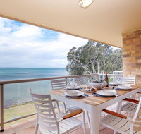 3 'Pelican Sands' 83 Soldiers Point Rd - stunning waterfront unit with magical water views  air conditioning