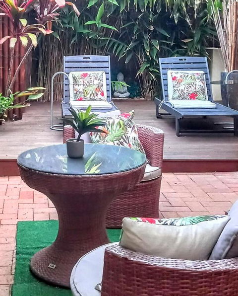 Palm Garden Villa-Apt With Tropical Courtyard At Cronulla Beach - Stayed 1
