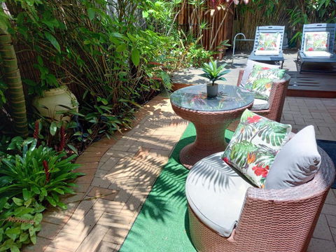 Palm Garden Villa-Apt With Tropical Courtyard At Cronulla Beach - Stayed 2