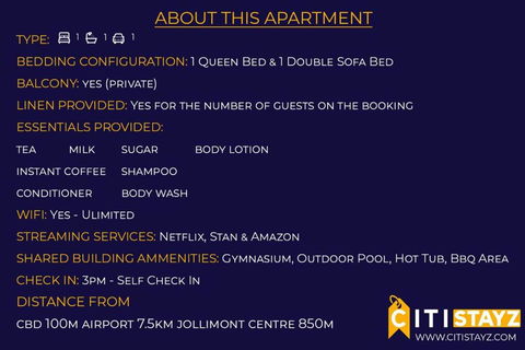 Perfectly Located Modern Apartment - Canberra CBD - Stayed 2