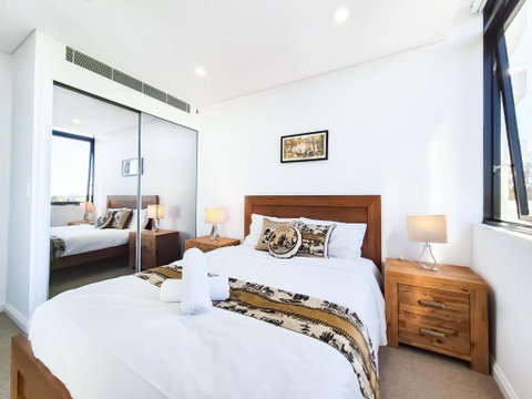 Relaxing 1BR W Pools & SPA, Gym In Olympic Park - Stayed 0