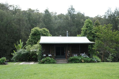 Romantic Wooden Nature Cabin Overlooking Forest & Crystal Clear River - Stayed 0