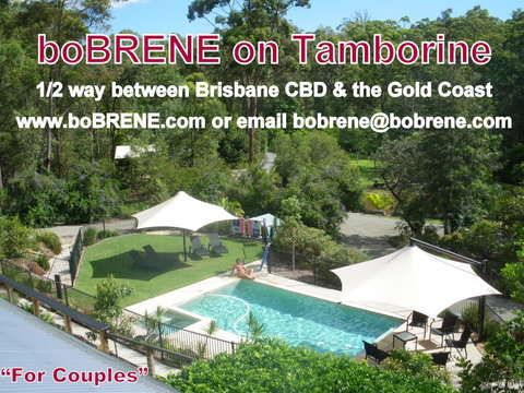 BoBRENE On Tamborine Nude Retreat - Cosy Chalet - Stays Accommodation 0