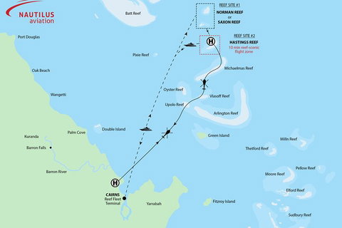 Great Barrier Reef Scenic Helicopter Tour And Cruise From Cairns - Stayed 4